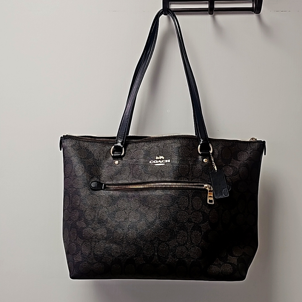 COACH BAG & MATCHING WALLET (GENTLY USED)